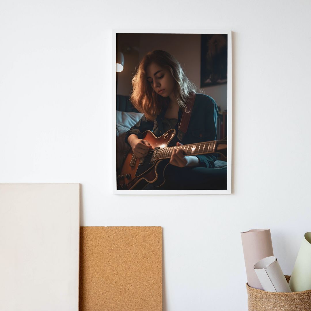 Guitar Poster - Realistic 4