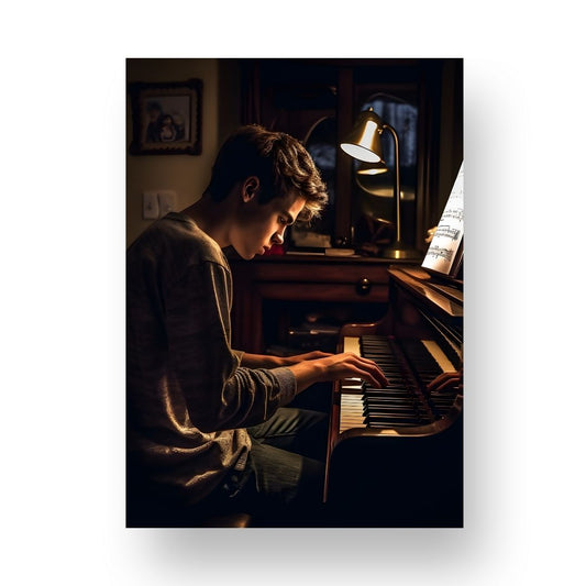 Piano Poster - Realistic 2