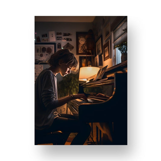 Piano Poster - Realistic 4