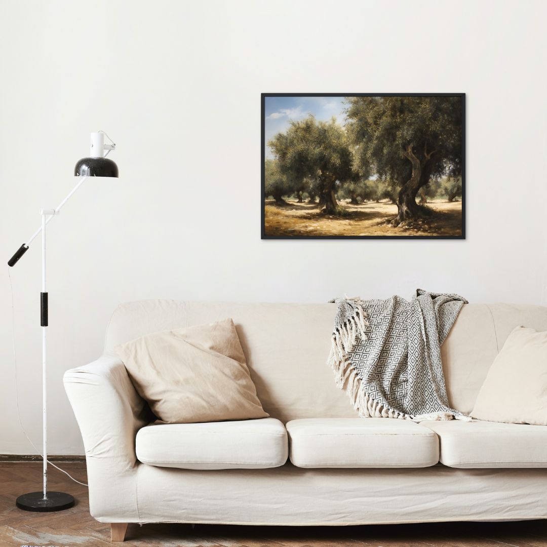 Olive Trees Poster