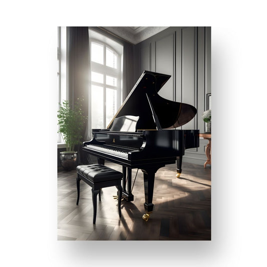 Piano Poster - Minimalistic 1