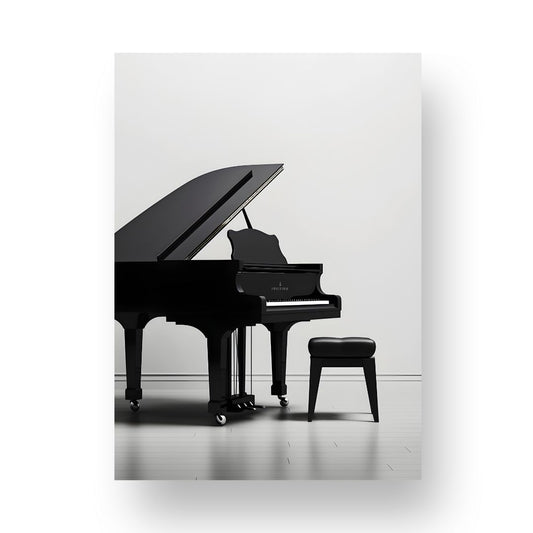 Piano Poster - Minimalistic 4