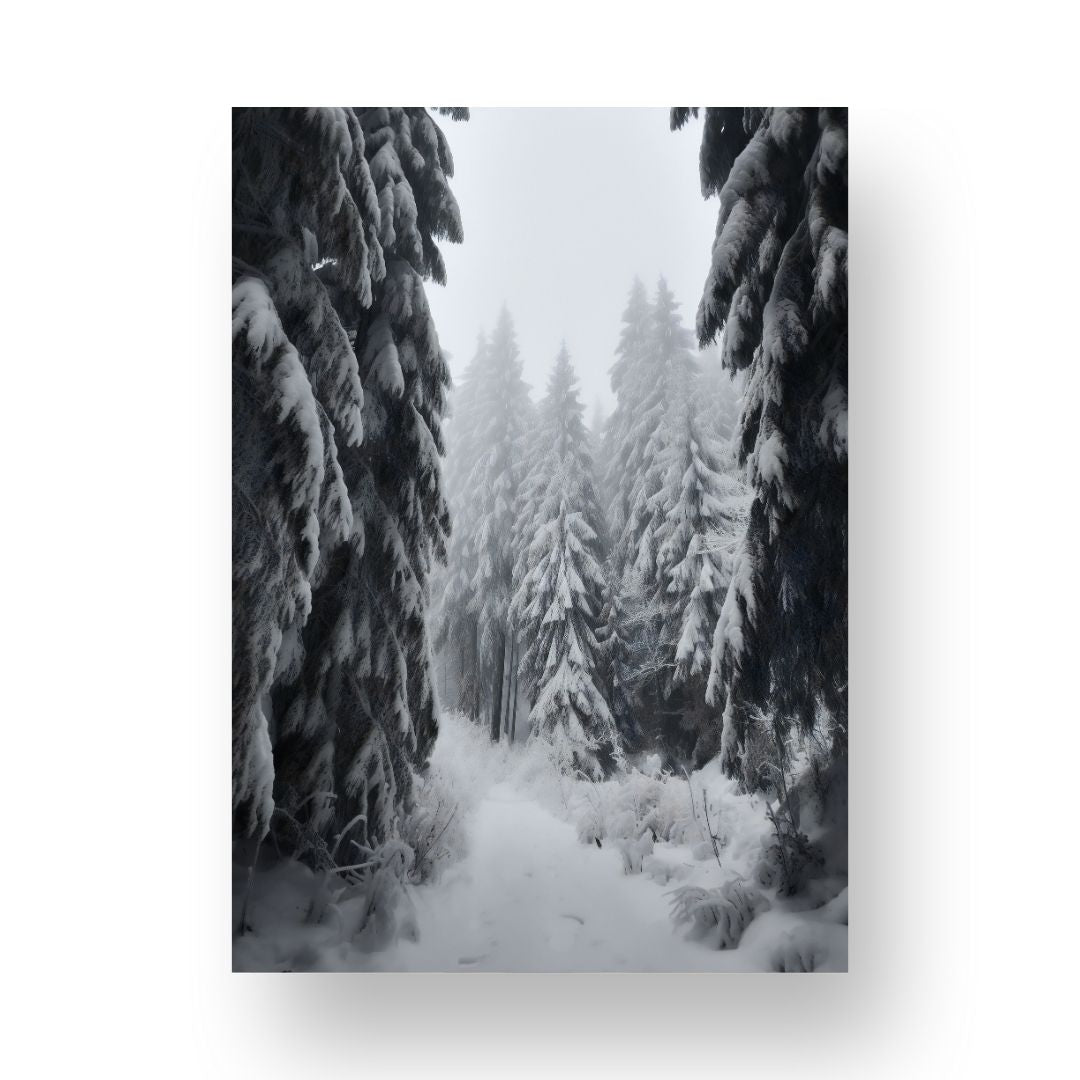Winter Forest Poster 1