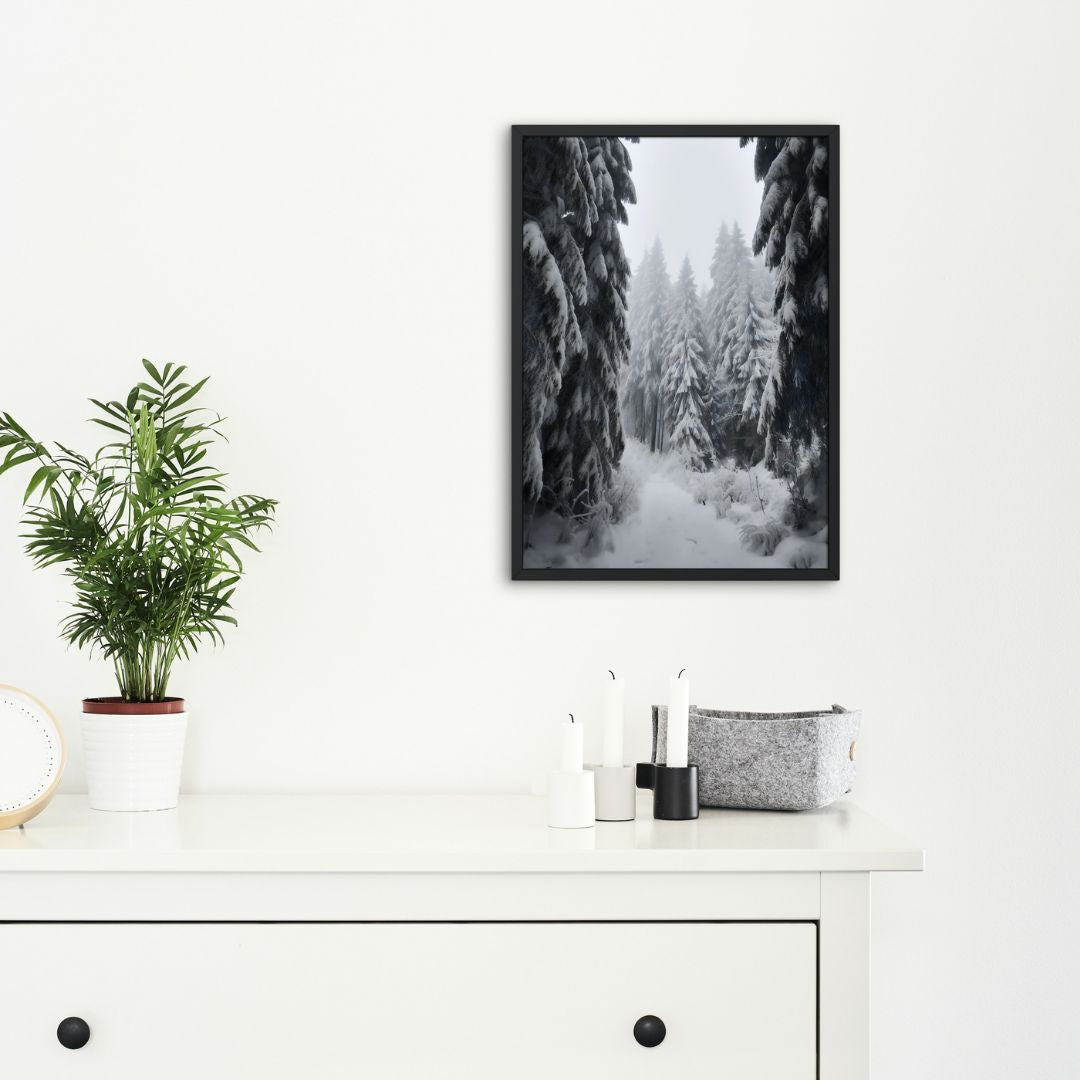 Winter Forest Poster 1