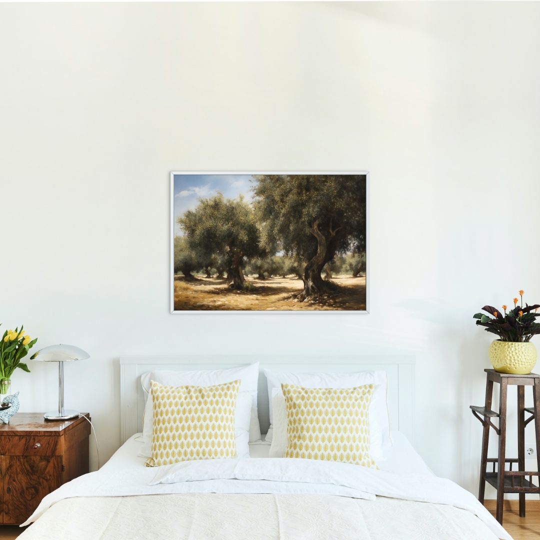 Olive Trees Poster