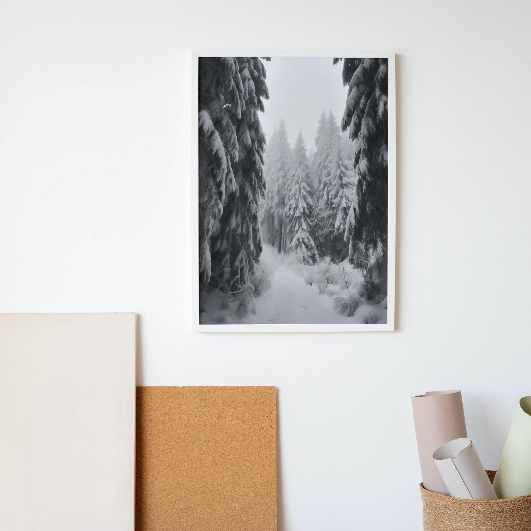 Winter Forest Poster 1