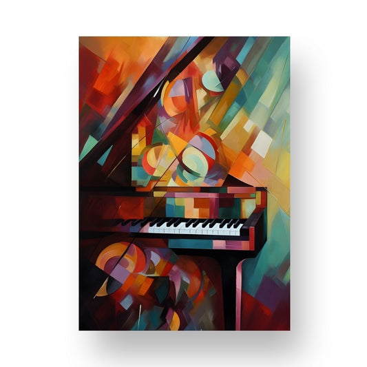 Piano Poster - Abstract 1
