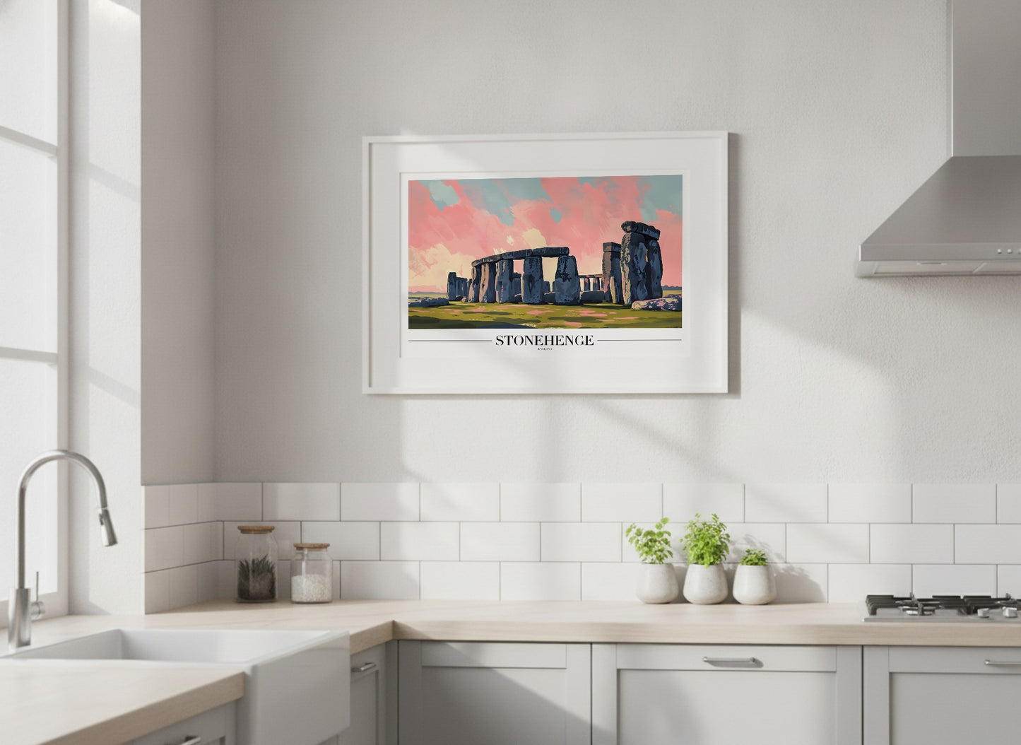 Stonehenge - England Poster