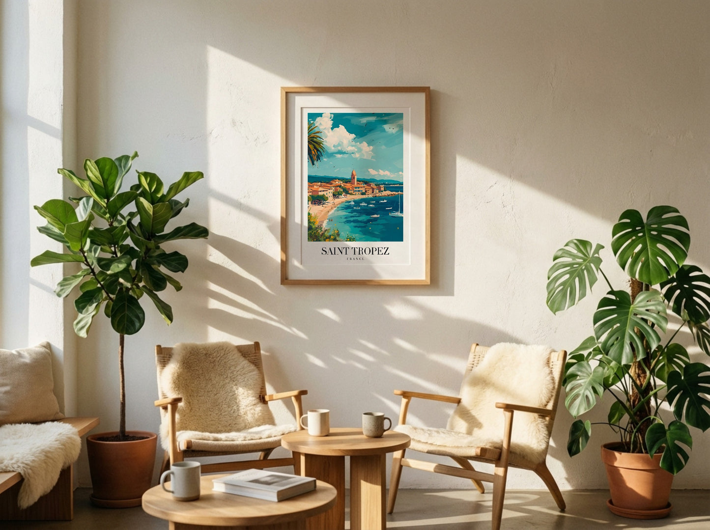Saint Tropez - France Poster
