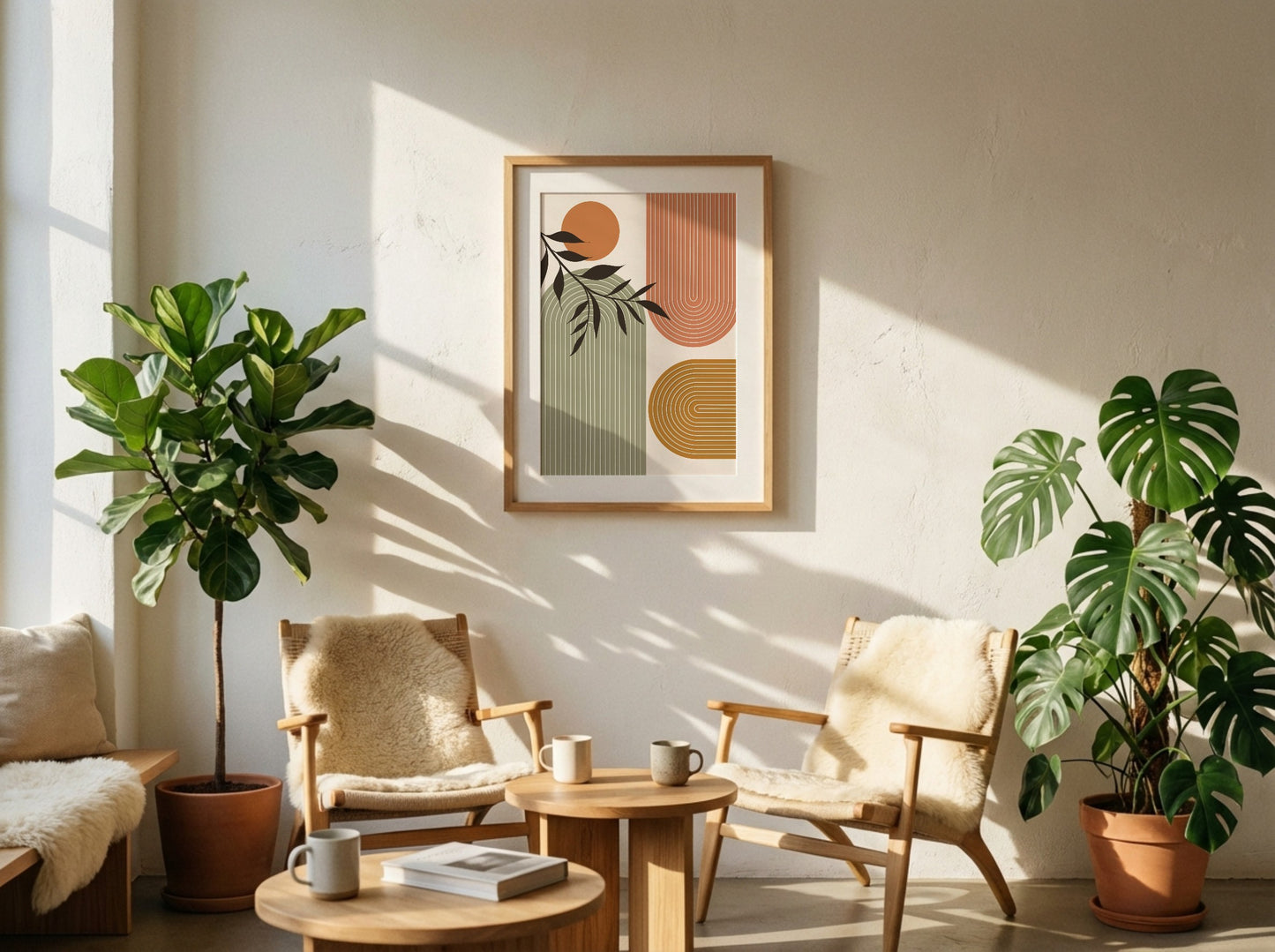 Terracotta Sage Modular Poster