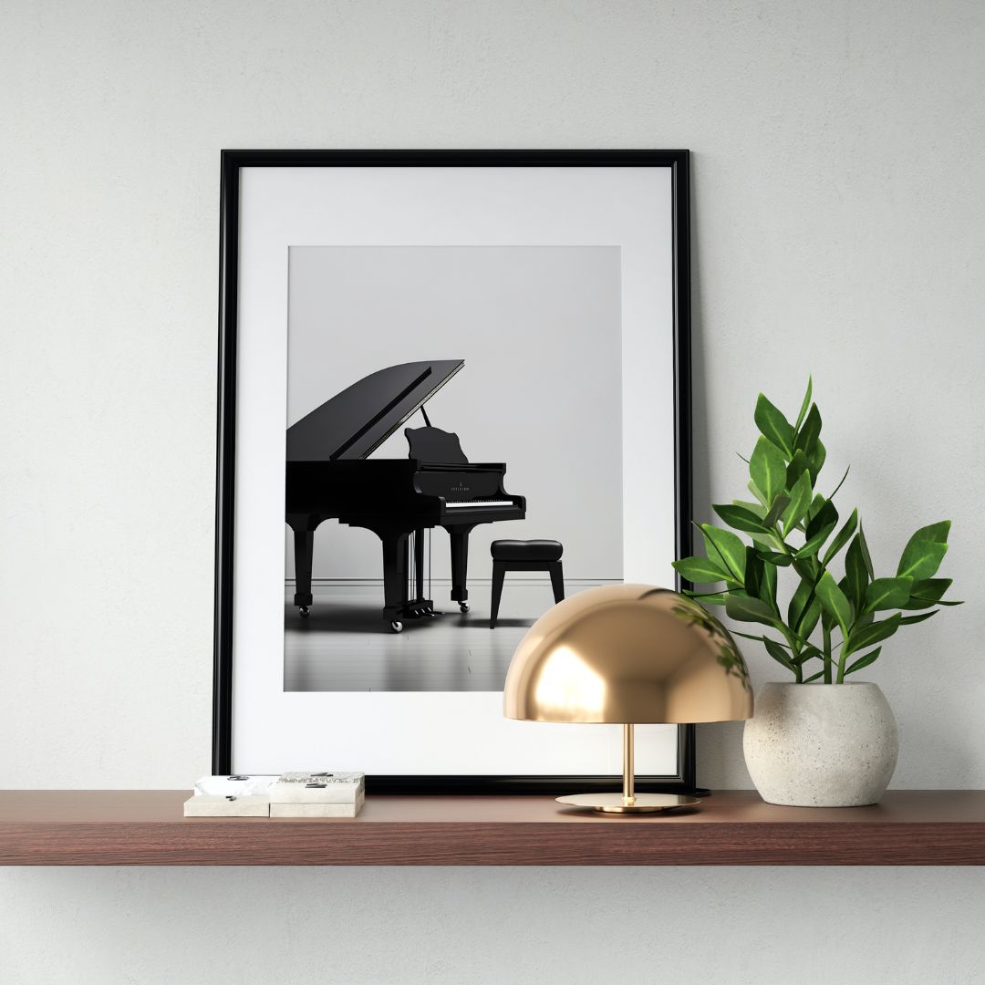 Piano Poster - Minimalistic 4