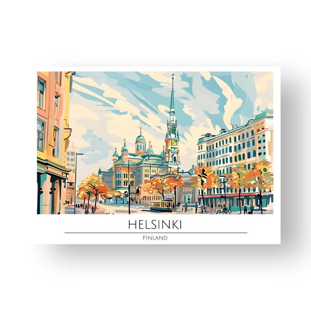 Helsinki - Finland Poster