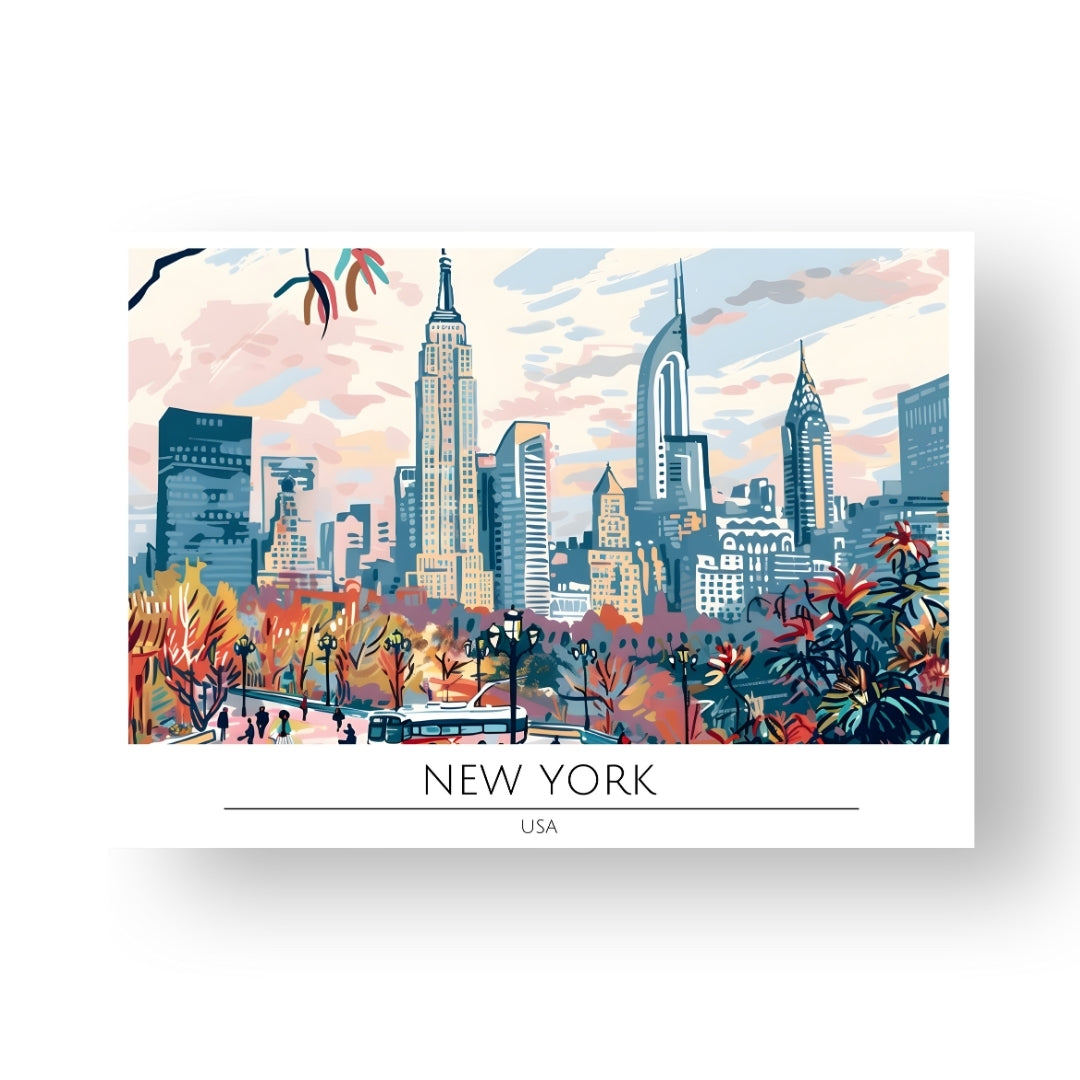 New York - USA Poster