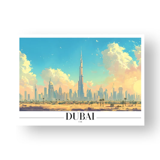 Dubai - UAE Poster