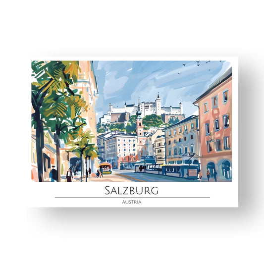 Salzburg - Austria Poster