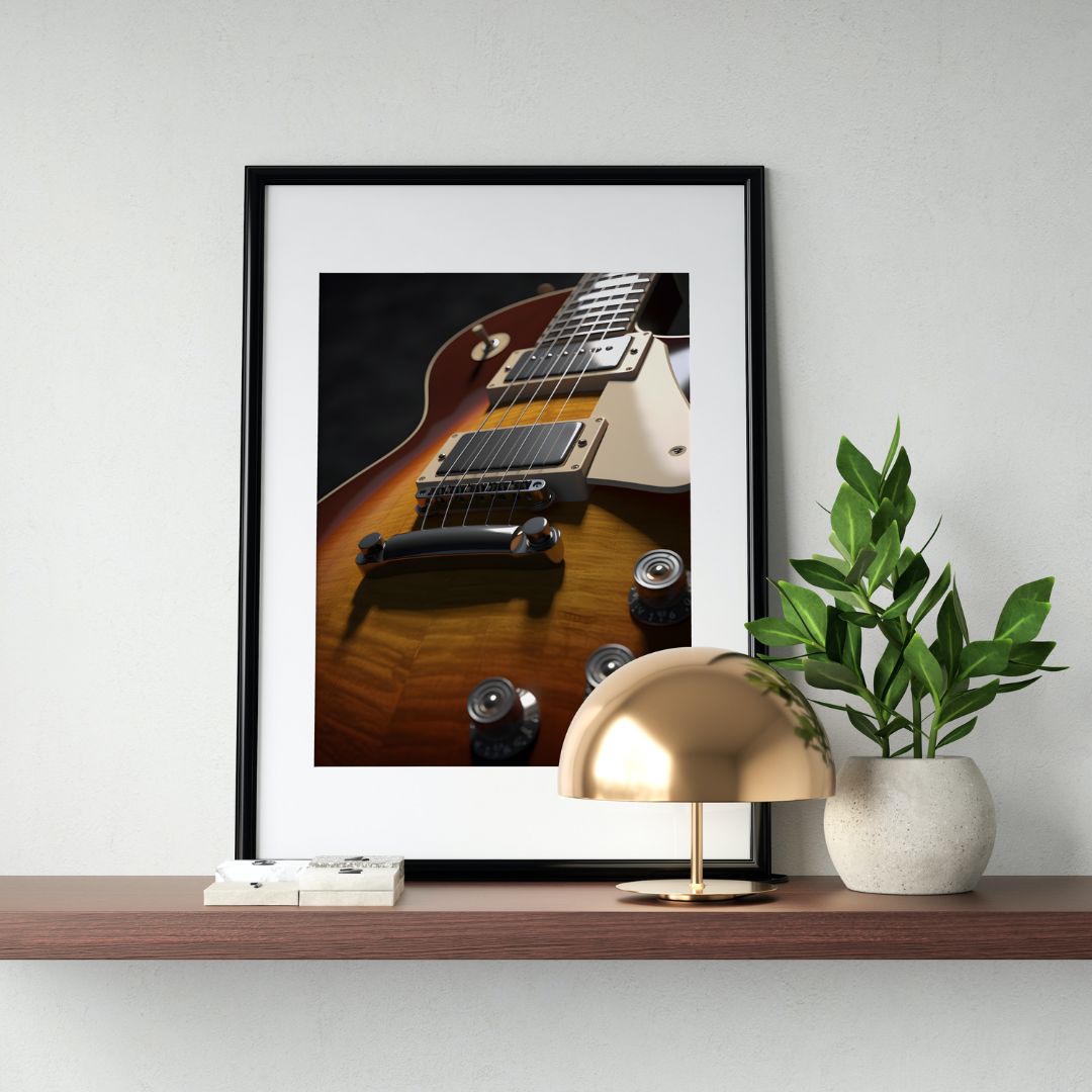 Guitar Poster - Minimalistic 8