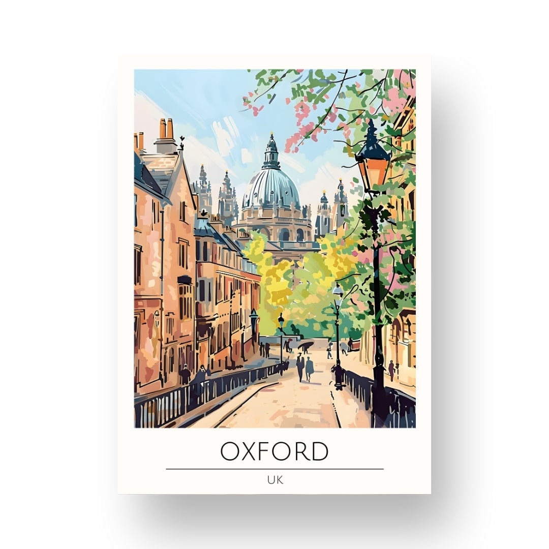 Oxford - UK Poster