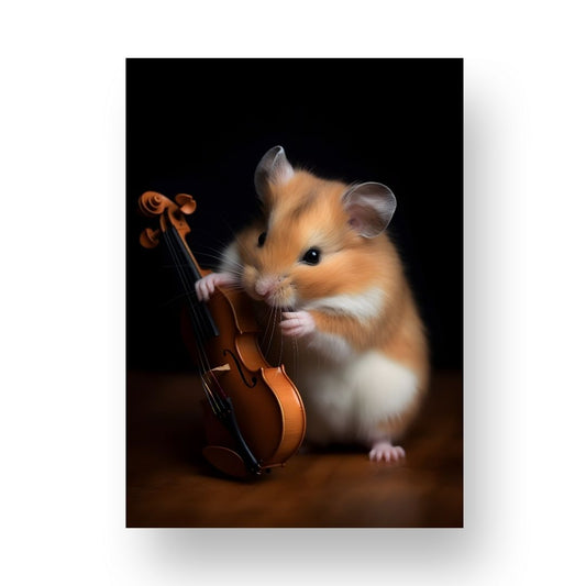 Violin Poster - Animal 2