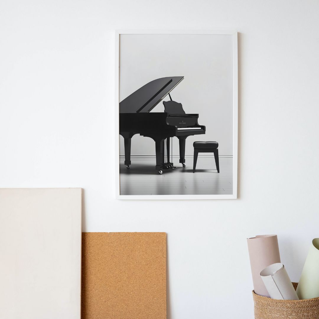 Piano Poster - Minimalistic 4