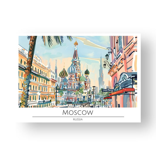 Moscow - Russia Poster