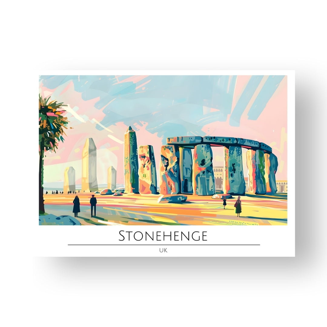 Stonehenge - UK Poster