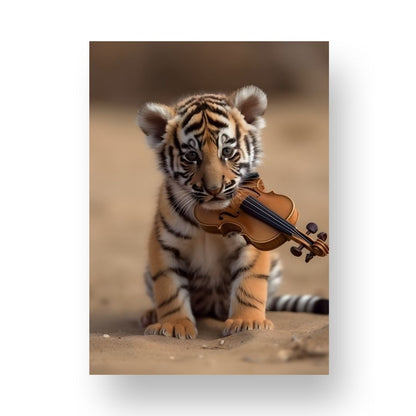 Violin Poster - Animal 3