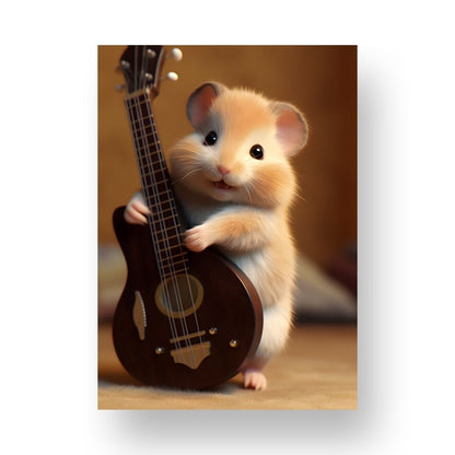 Guitar Poster - Animal 6