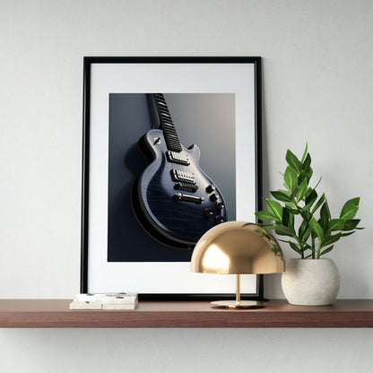 Guitar Poster - Minimalistic 4