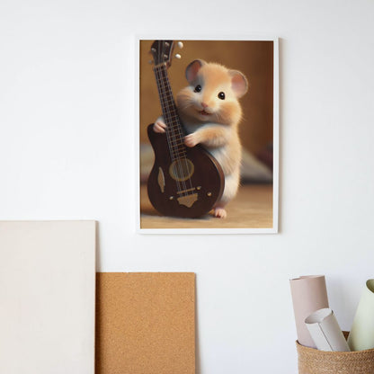 Guitar Poster - Animal 6