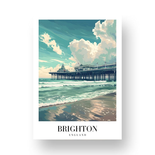 Brighton - England Poster