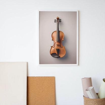 Violin Poster - Minimalistic 7