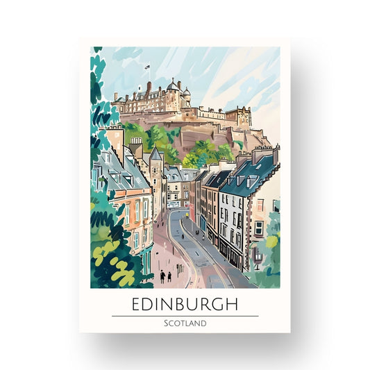 Edinburgh - Scotland Poster