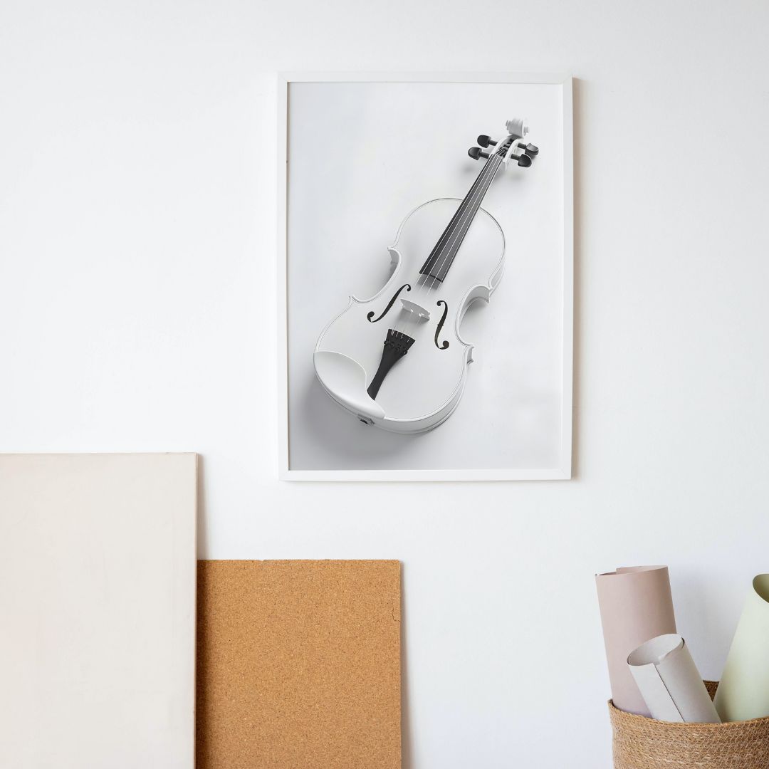 Violin Poster - Minimalistic 6