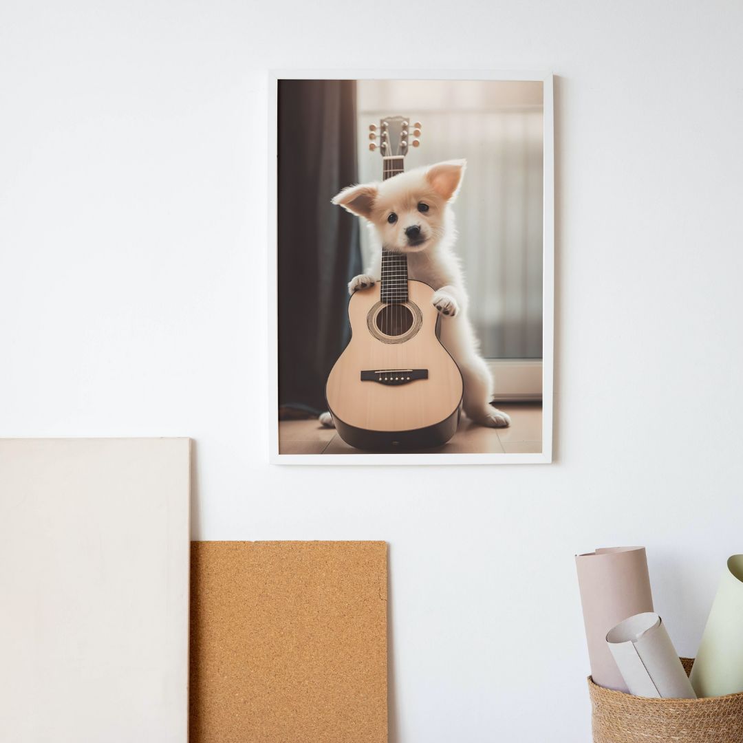 Guitar Poster - Animal 8