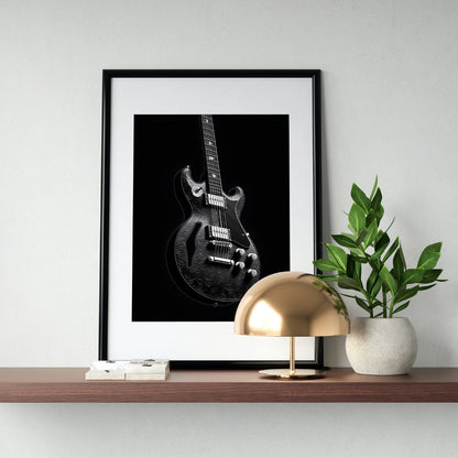 Guitar Poster - Minimalistic 3