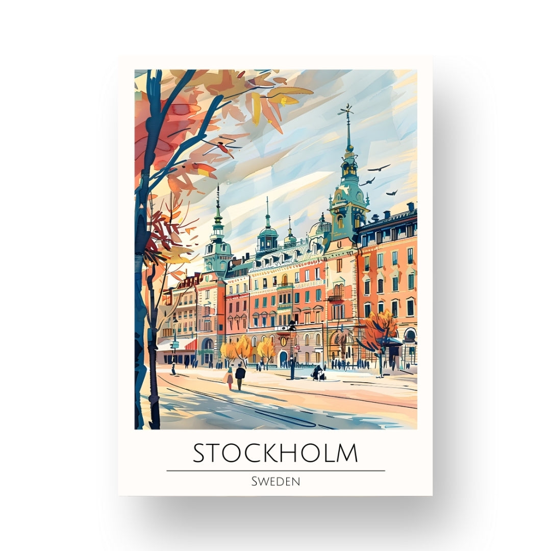 Stockholm - Sweden Poster