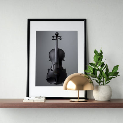 Violin Poster - Minimalistic 8