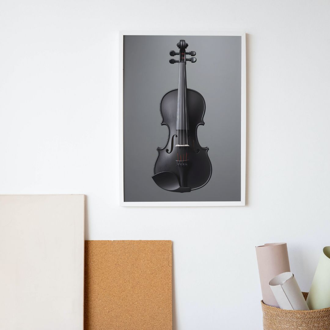 Violin Poster - Minimalistic 8