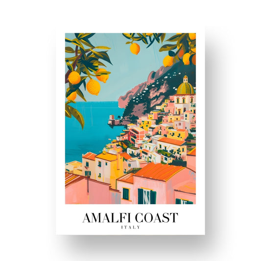 Amalfi Coast - Italy Poster