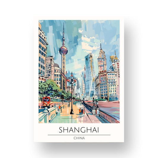 Shanghai - China Poster