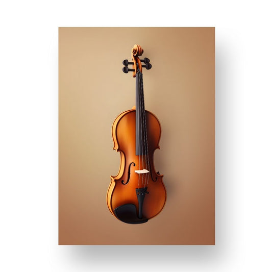 Violin Poster - Minimalistic 5