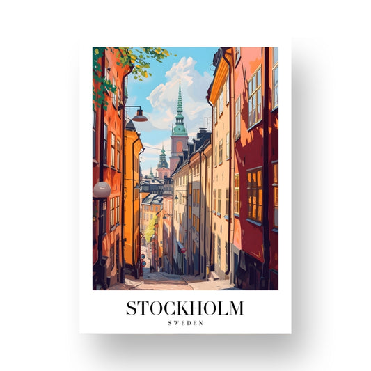 Stockholm - Sweden Poster