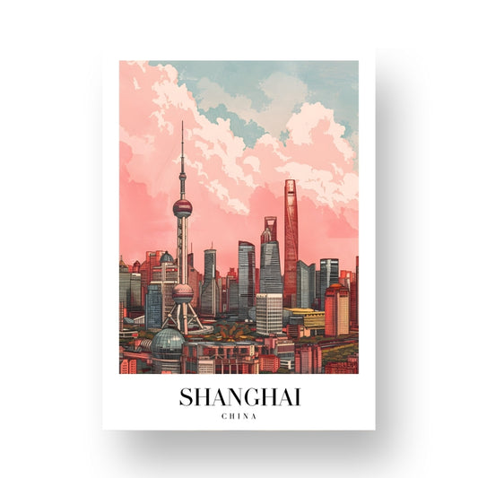 Shanghai - China Poster