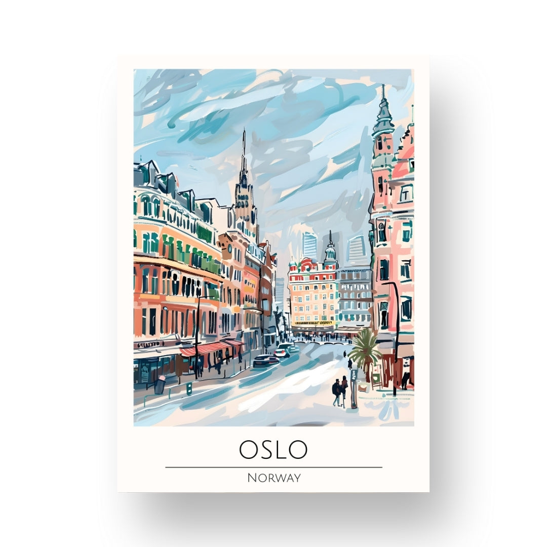 Oslo - Norway Poster