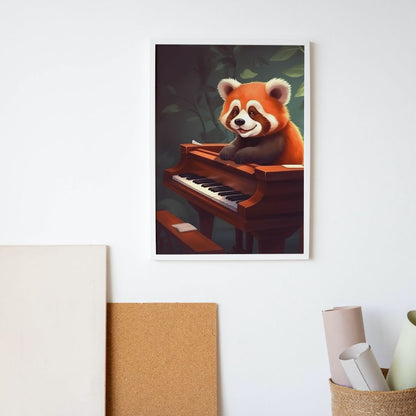 Piano Poster - Animal 2