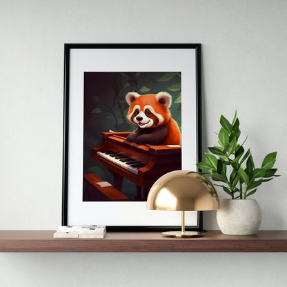 Piano Poster - Animal 2