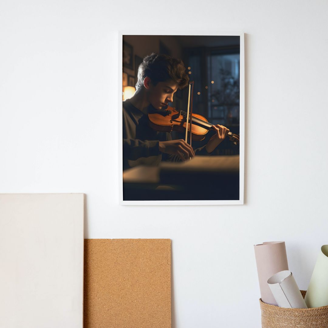 Violin Poster - Realistic 4