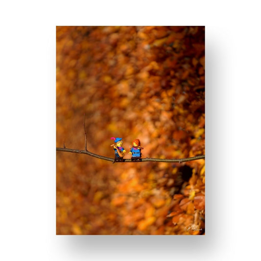 Flute and Lute in Autumn (enlarged) - ML12B