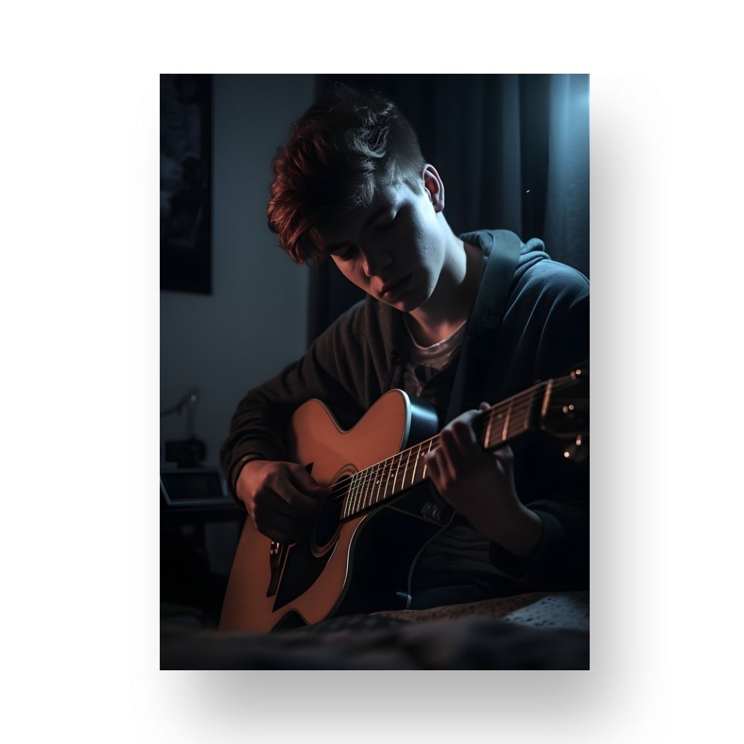 Guitar Poster - Realistic 2