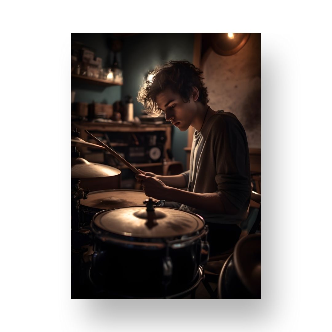 Drums Poster - Realistic 2